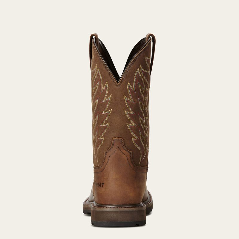 Ariat Groundbreaker Wide Square Toe Steel Toe Work Boot