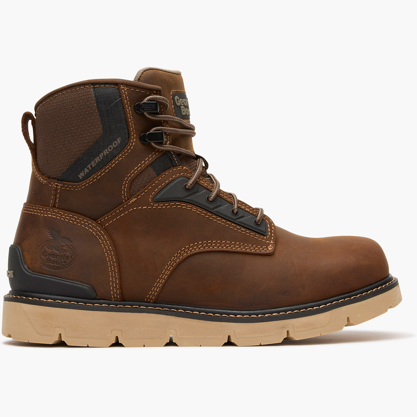 Georgia Boot Carbon Flex Wedge 6" Carbon Toe Work Boot